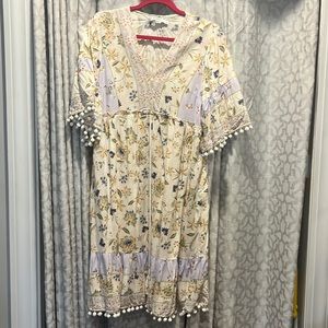 Flowy floral dress